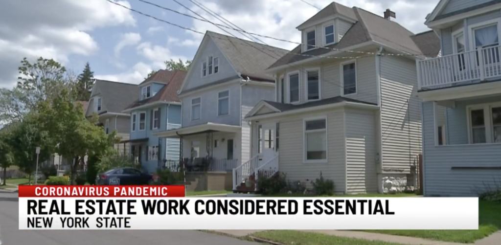 Real estate deemed essential business in New York State GAR Associates NY Real Estate